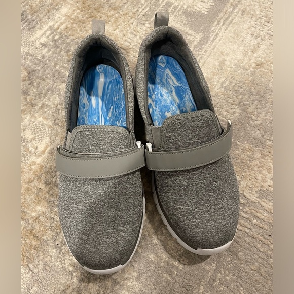 Anodyne Women's No. 11 Sport Trainer Sneaker Diabetic Gray Size 8.5 Wide - Picture 9 of 9